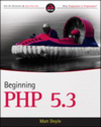 Cover of Beginning PHP 5.3