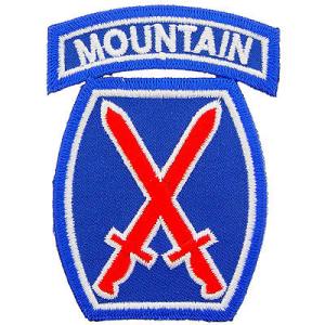 Class A 10th Mountain Patch