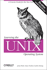 Cover of Learning the UNIX Operating System