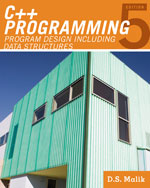 Cover of C++ Programming: Program Design Including Data Structures, 5th Edition