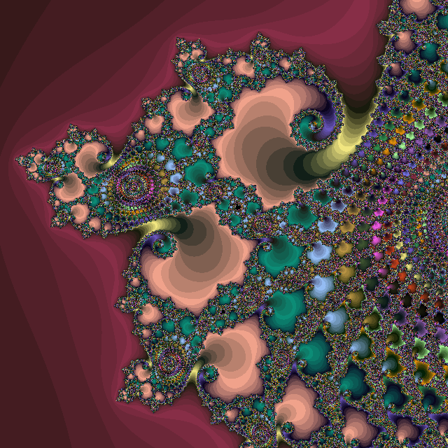 Mandelbrot set: -.74882 -.09423 .0022 .0022