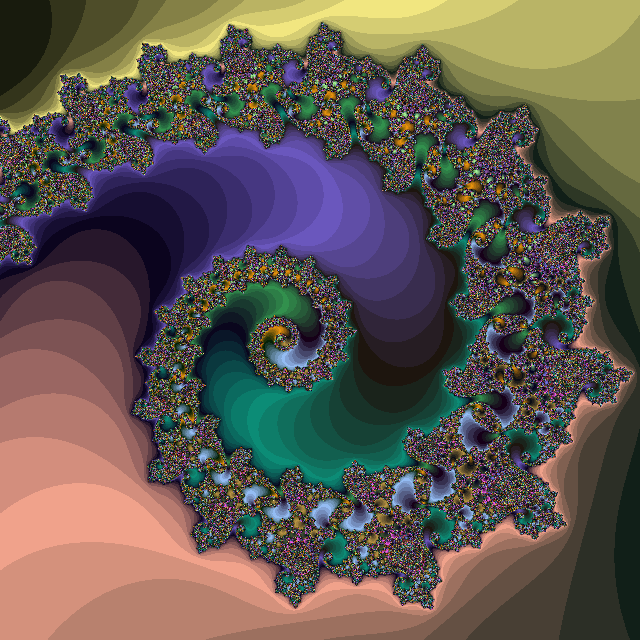 Mandelbrot set: -.746292 -.098566 .00098 .00098