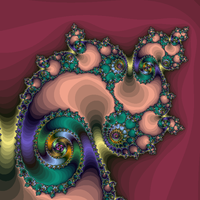 Mandelbrot set: -.761850 -.0959373 .000025 .000025